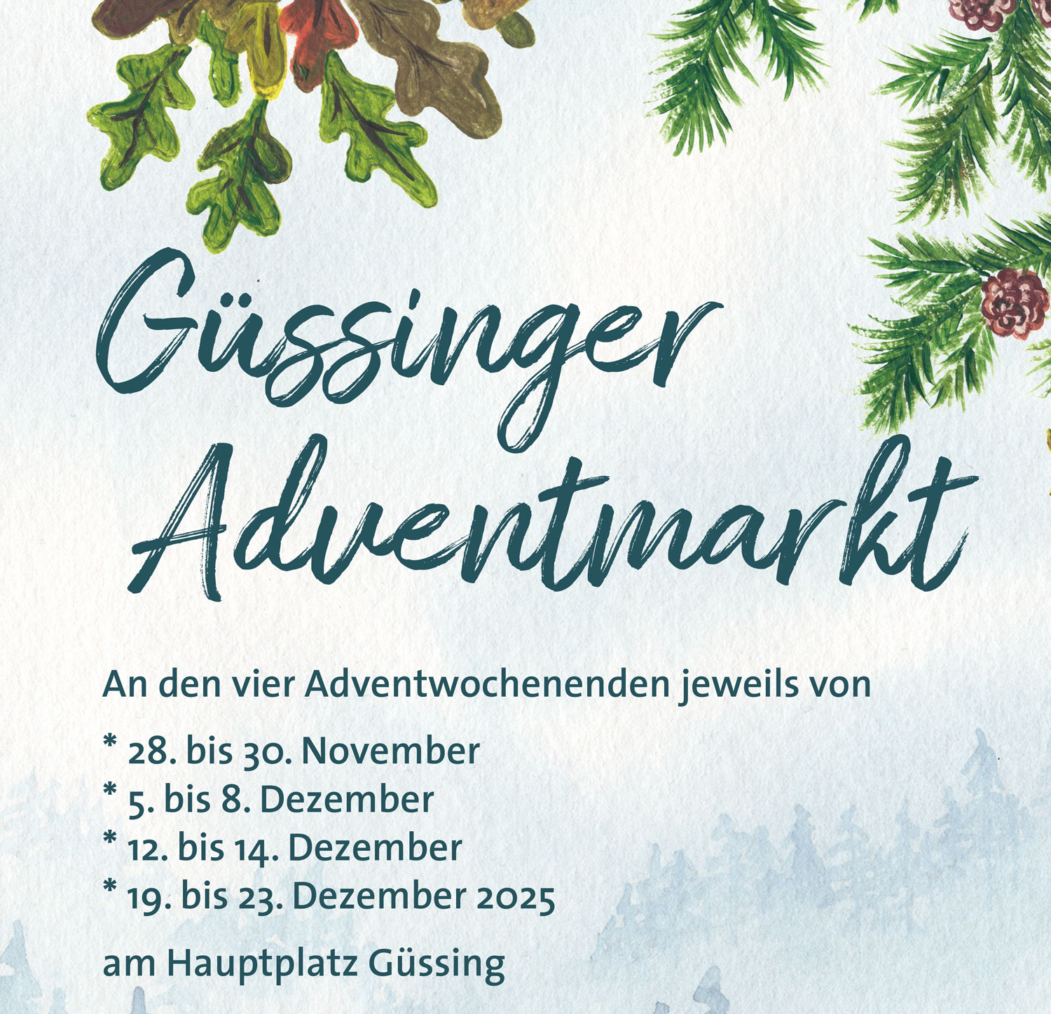 Advent Sujet 2025 quadrat