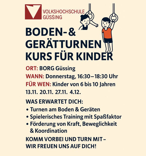Boden und Geräteturnen VHS neu