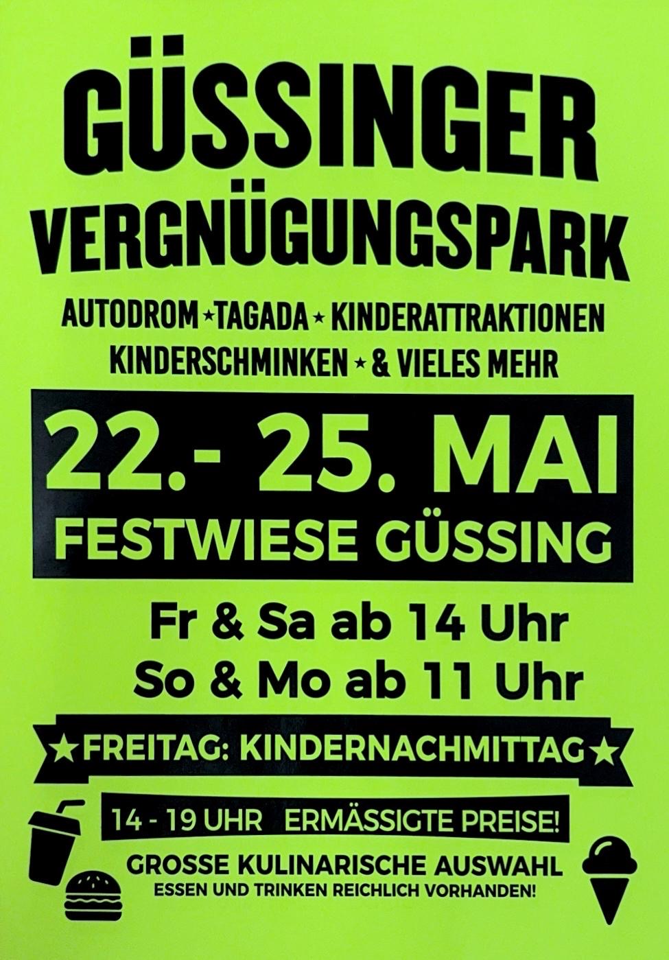 Plakat Vergügungspark