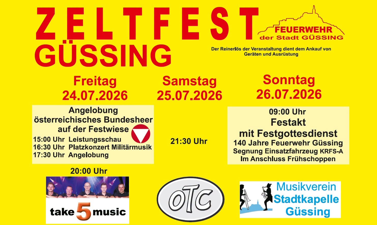 Zeltfest Feuerwehr