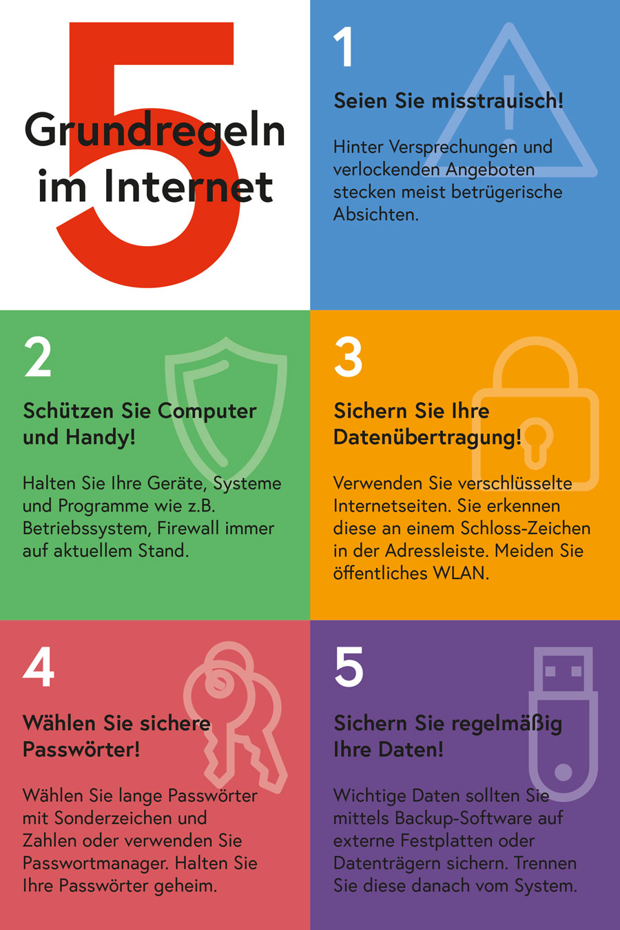 Grundregeln im Internet 1